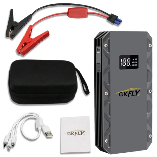 Portable Car Jump Starter 9000A with High Power Output for Petrol Vehicles - Image 6