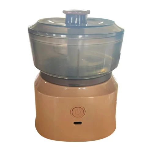 Alternative view of Mini Wireless Electric Garlic Press - 350ml Kitchen Food Shredder and Grinder