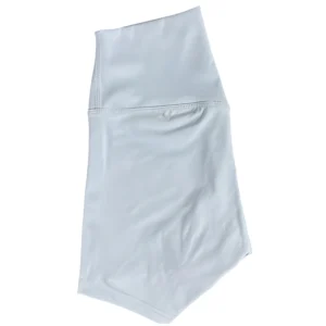 High-Waist Yoga Shorts with Quick-Dry Fabric for Women's Fitness and Running - Grey Blue, S-2