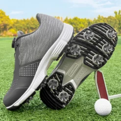 Alternative view of Waterproof Golf Shoes with Non-Slip Tread for Men