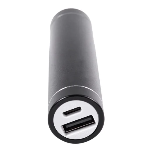 Portable USB Power Bank Battery Charger with 2600mAh Capacity for Mobile Phones - Black - Image 4