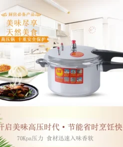 Alternative view of Mini 18cm Aluminum Pressure Cooker for Gas and Induction Stoves