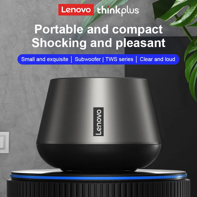 Lenovo K3 Pro Portable Bluetooth Speaker - V5.0 Stereo Surround Sound - Image 2