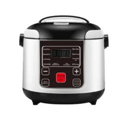 Electric Rice Cooker with Timing Reservation and Food Heating Features for Cars and Trucks
