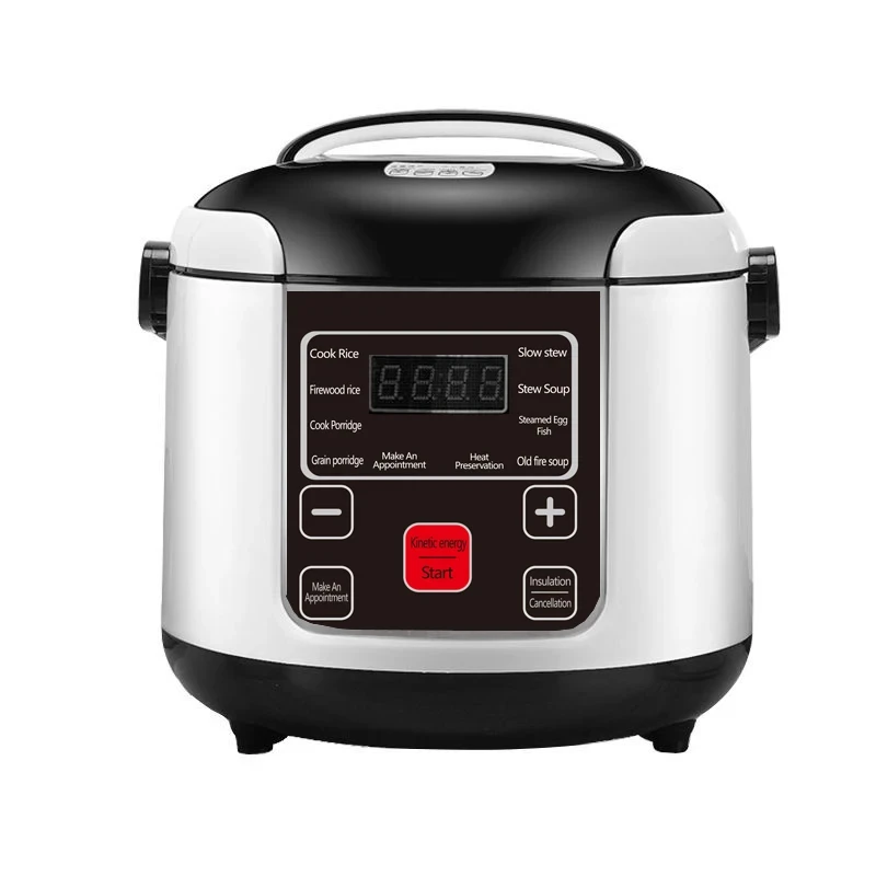 12V/24V Electric Rice Cooker for Cars and Trucks - Multicooker with Timing Reservation and Food Heating Features