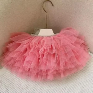 Black Tulle Tutu Skirt for Parties and Ballet, Sizes 1-7T, Little Girls' Fashion