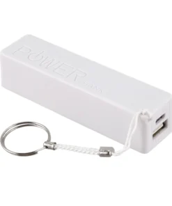 Alternative view of BLife Portable External Power Bank Charger - Keychain Design (White)