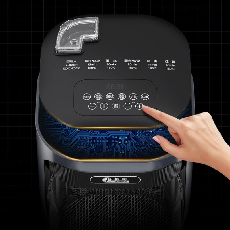 Large-Capacity 6L Steam Air Fryer with Glass Liner and Multi-Functional Features - Image 5