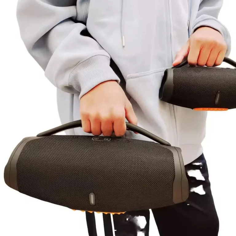 20W Wireless Bluetooth Portable Boombox Speaker with RGB Lights and Subwoofer – Supports TF, AUX, and USB - Image 6