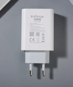 Alternative view of Infinix 100W Hyper Charger with USB-C Cable - Super Fast Charging Adapter