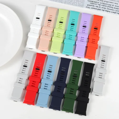 Alternative view of Original Silicone Strap For Redmi watch 4 5 SmartWatch WristBand For Xiaomi Mi Band 8 Pro/9 Pro Bracelet Watchband Accessories
