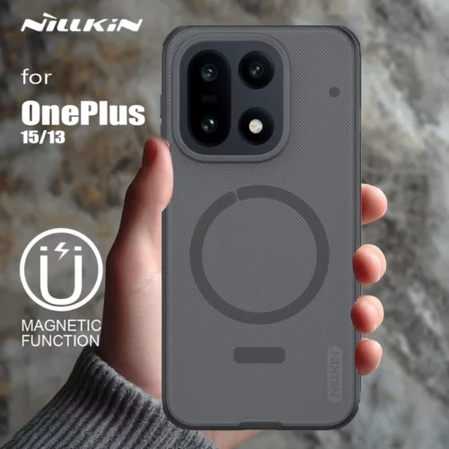 for Oneplus 15 / 13 5G Case Nillkin Frosted Shield Ultra-Thin for Magsafe Magnetic Protection Cover for One Plus 13 15 Cases