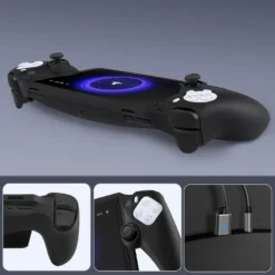 Alternative view of Silicone Cover Case for Sony Playstation Portal with Shock Absorption and Scratch Resistance