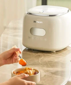 Alternative view of ZEMKON 2.5L Electric Rice Cooker - Stainless Steel, Suitable for 3-4 People