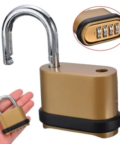 Alternative view of Brass Combination Padlock – Weatherproof, Anti-Rust, Anti-Theft