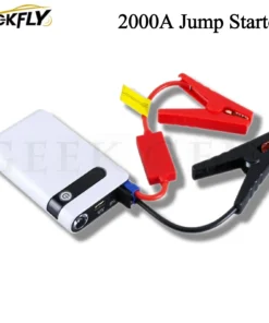 GKFLY High Power 2000A Car Jump Starter 12V Starting Device 44.4Wh Power Bank Car Charger For Car Battery Booster Buster LED