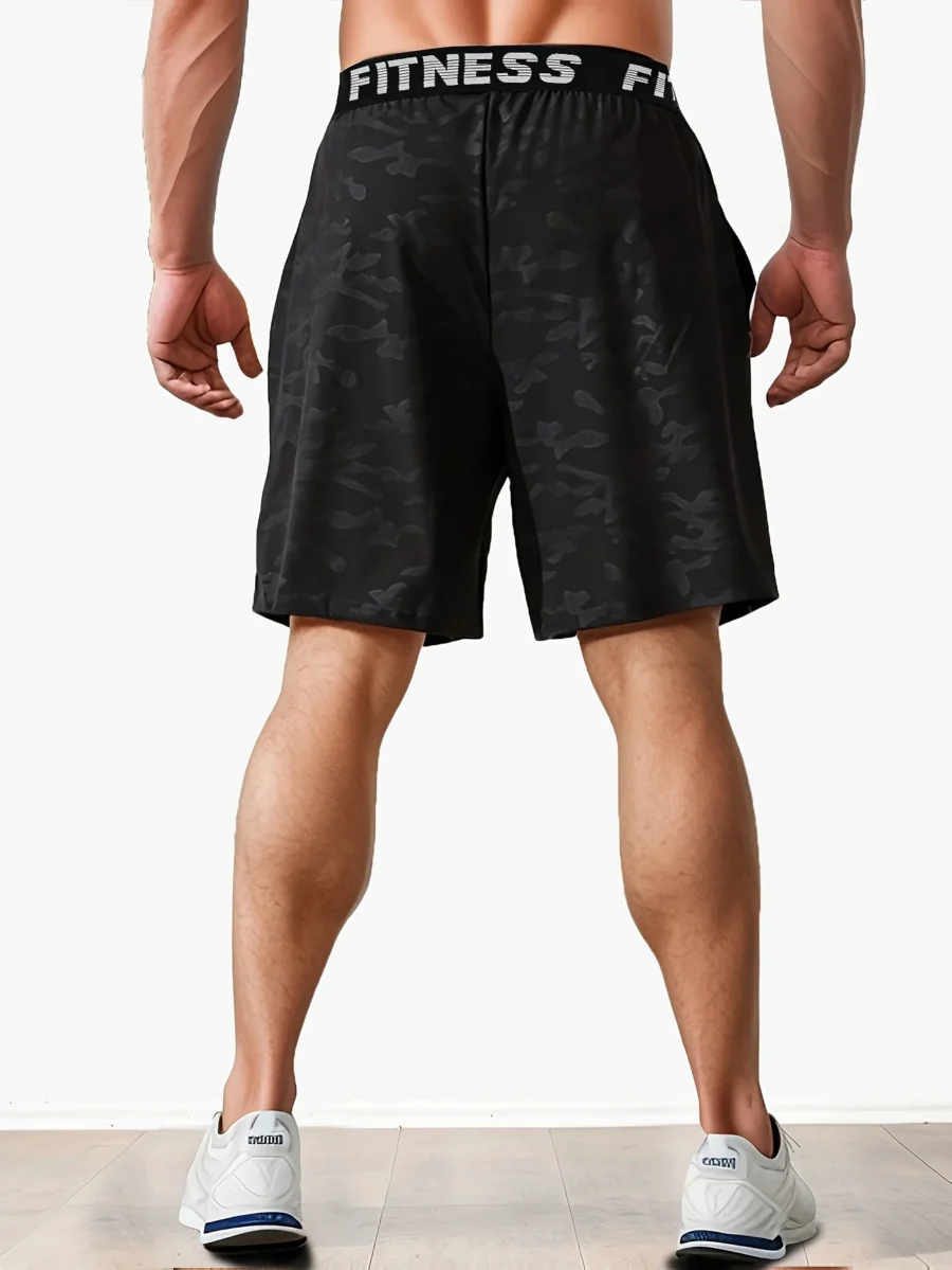 Men's sports shorts, quick drying training shorts - Image 3