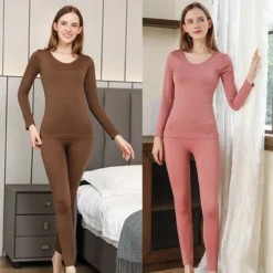Alternative view of Warm Thermal Underwear Set with Shaping Feature for Women