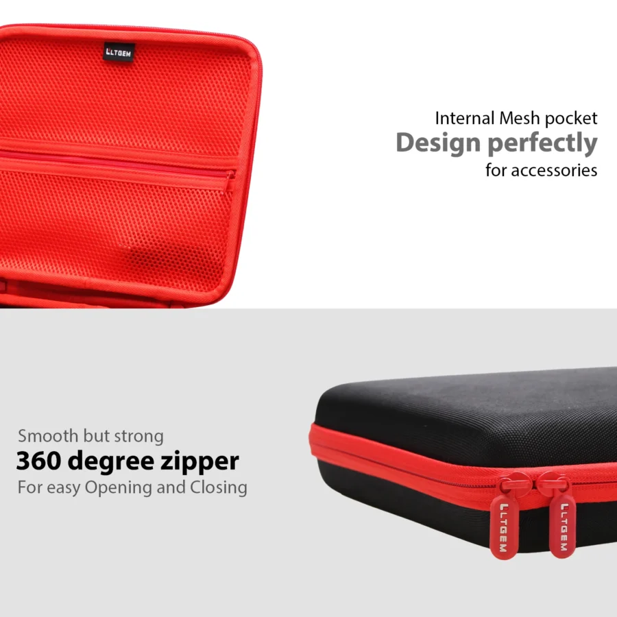 LTGEM EVA Hard Case for AKAI Professional APC Mini MK2 MIDI Pad Controller Waterproof Protective Carrying Storage Bag(only case) - Image 6