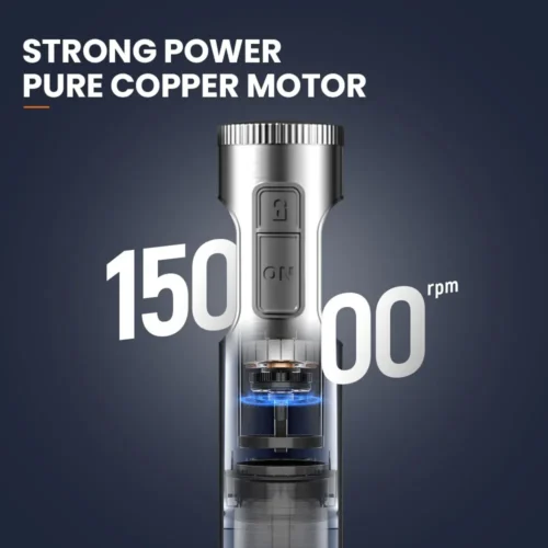 Alternative view of Stainless Steel 1000W Hand Immersion Blender with 700ml Beaker and 500ml Processor