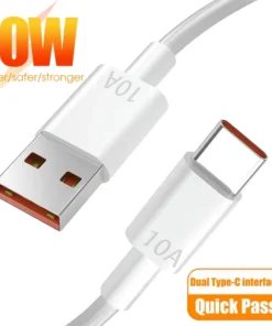 Alternative view of Samsung 120W 4-Port USB Type-C Wall Charger with Fast Charging Cable