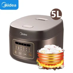Midea 4L Electric Rice Cooker – Multifunctional Capacity for Cooking for 2-10 People