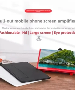 Alternative view of 12"Mobile Phone Magnifier Easy TV Viewing Orientation Landscapes Use Eye Protection Full-Screen Mobile Phone Magnificate