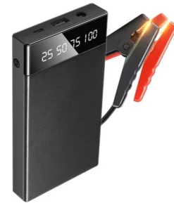 Alternative view of Car Jump Starter 10000mAh 12V Power Bank with USB Port LED Light Emergency Power Supplies Car Accessories Drop Shipping