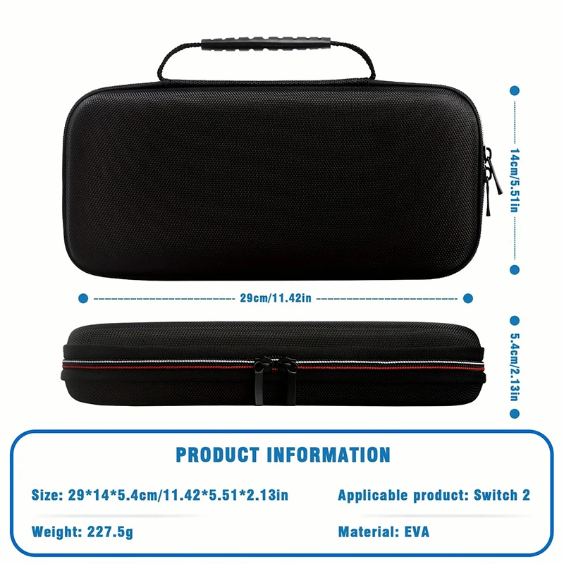 2025 New Model Suitable for Switch 2 Host Protection Hard Shell Portable Storage Protection Travel Bag - Image 4