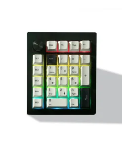 Alternative view of ZUOYA GMK26 QMK/VIA Gasket Number Pad Bluetooth 5.0/2.4ghz/Wired Hot Swappable Numpad Programmable for Win/Mac