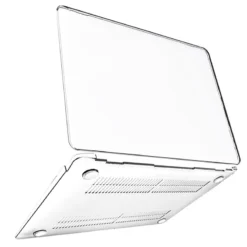 Crystal Clear Hard Case for MacBook Air and Pro Models with 13", 14", and 16" Displays