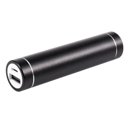 Portable USB Power Bank Battery Charger with 2600mAh Capacity for Mobile Phones - Black - Image 2