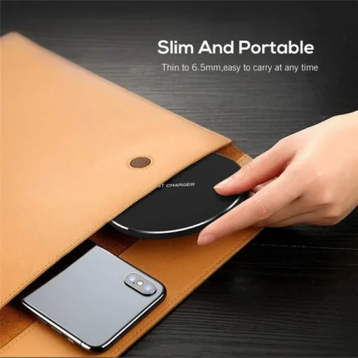 100W Fast Wireless Charger Pad with Efficient Charging for iPhone and Samsung Galaxy - Image 5