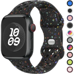 Sport Strap for Apple Watch - Flexible and Comfortable Design - Compatible with Multiple Sizes
