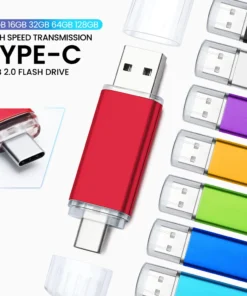 SanDisk 128GB USB Type-C Metal Flash Drive - Versatile Storage for Smartphones and TVs