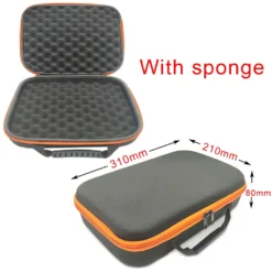 EVA Storage Box with DIY Sponge Case for Outdoor Tools, Earphones, and Drone Accessories