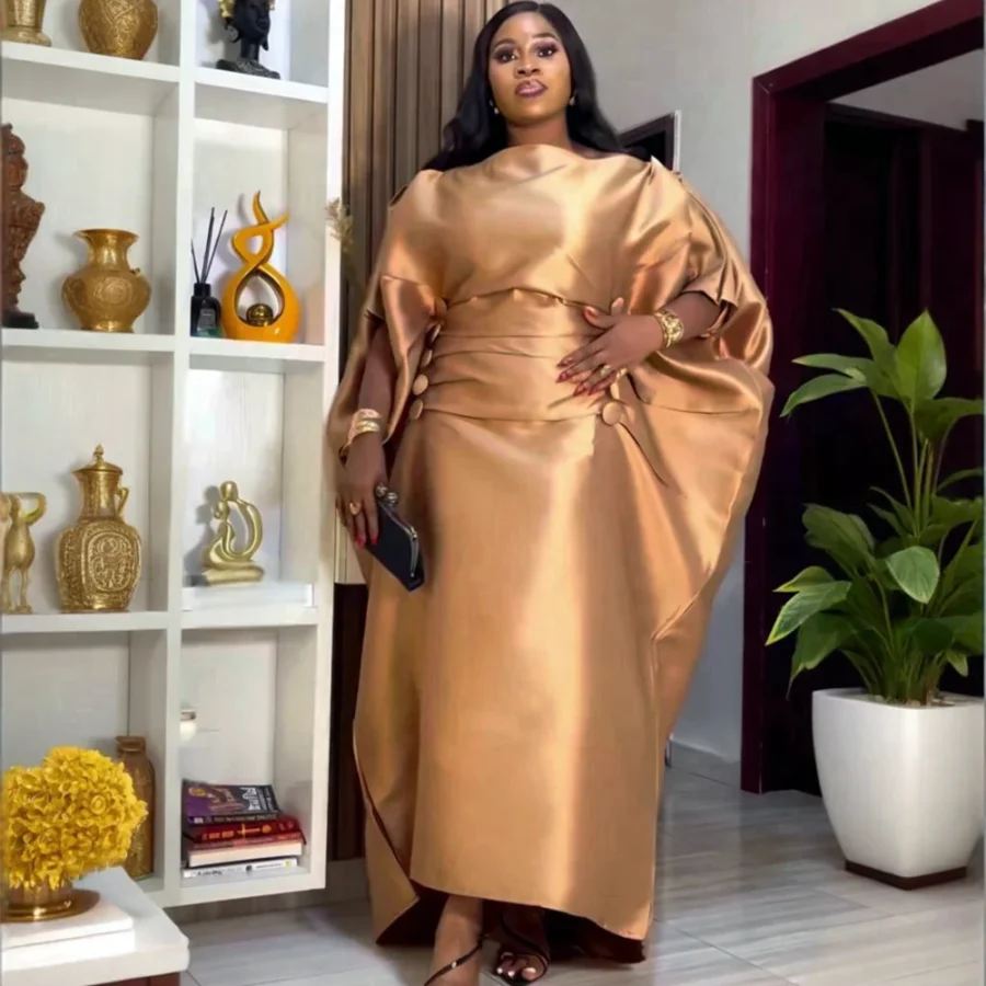 Traditional African Dashiki Maxi Dress for Women - Image 4