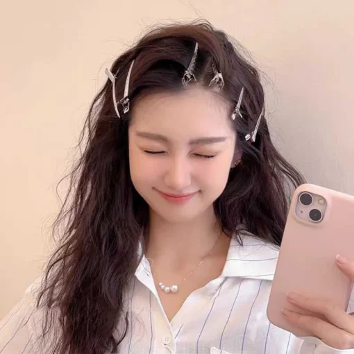 Professional Hair Clips with No Bend Design for Ladies Salon Use and Hair Styling - Image 5