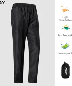 JNLN Waterproof Hiking Pants for Men and Women - Quick Dry Outdoor Trousers