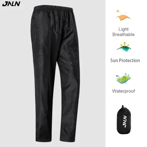 JNLN Waterproof Hiking Pants for Men and Women - Quick Dry Outdoor Trousers
