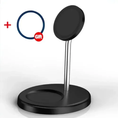 2 in 1 Magnetic Phone Charging Station Dock Portable Wireless Charger Stand For iPhone 16 15 14 13 Pro Max AirPods Fast Chargers