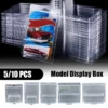 Plastic Clear Car Toy Display Case with Protective Shell for Boulevard Team Transport Model Collectors