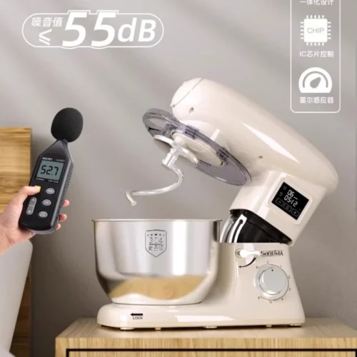 Small Household Stand Mixer - Full Automatic with Dough Kneading and Whisking Functions