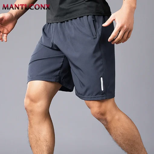 Quick Dry Jogging Fitness Shorts for Men - Lightweight Breathable Summer Beach Running Bottoms - Image 3