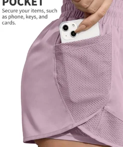 Gym training, running, high waist, breathable exercise, elastic fitness, daily wear of yoga shorts