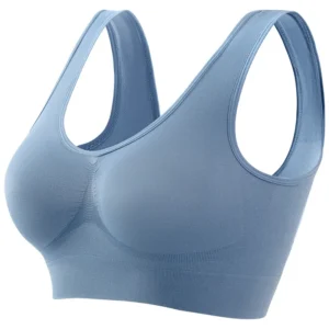 Seamless Push-Up Sports Bra with Non-wire Design and Breathable Fabric for Women S-5XL
