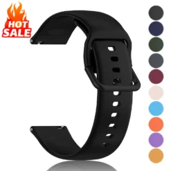 Silicone Sport Band with Flexible Design for Amazfit GTS 2/4/3 and GTR 4/2/2e Users