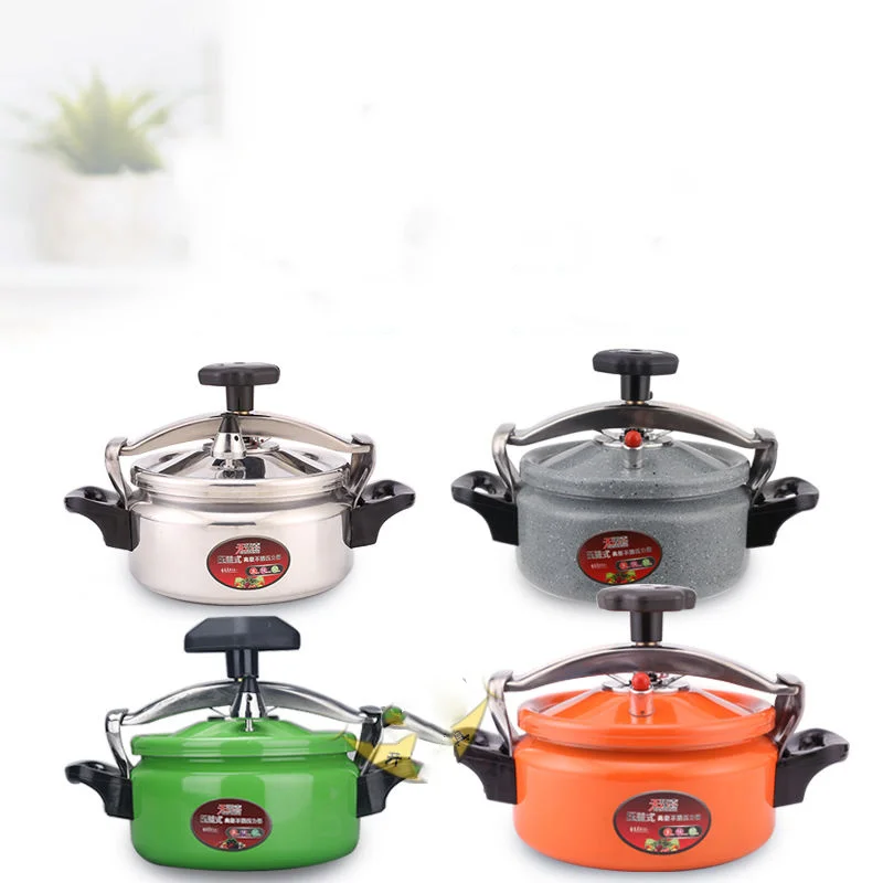 Mini Explosion-Proof Pressure Cooker - Compact Size, Versatile for Induction and Gas Cooking - Image 5