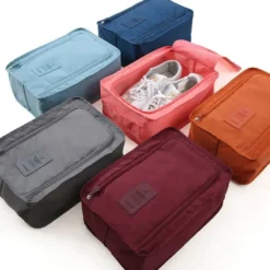 Alternative view of Nylon Waterproof Travel Organizer Bag for Shoes and Clothing Storage