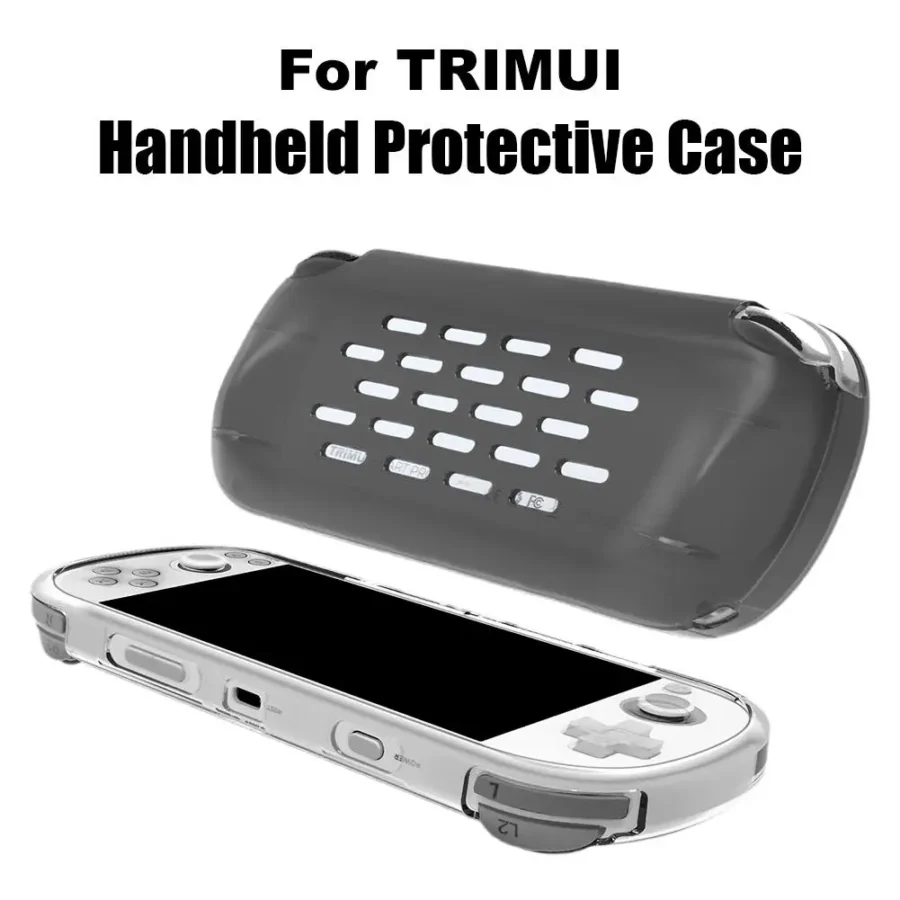 For TRIMUI SMART PRO Handheld Protective Cover TRIMUI SMART PRO Game Case Cover Transparent Protective Cover - Image 5